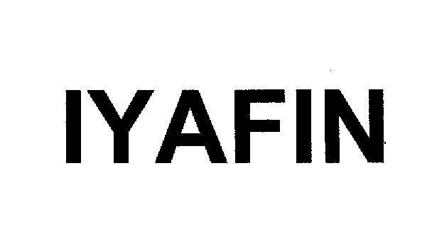 Mẫu nhãn hiệu IYAFIN