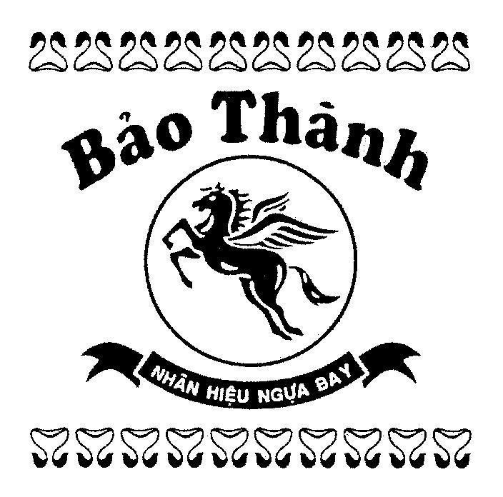 Mẫu nhãn hiệu BảO THàNH NGựA BAY NHãN HIệU