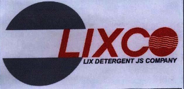Mẫu nhãn hiệu LIXCO LIX DETERGENT JS COMPANY