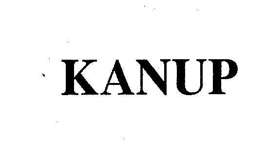 Mẫu nhãn hiệu KANUP