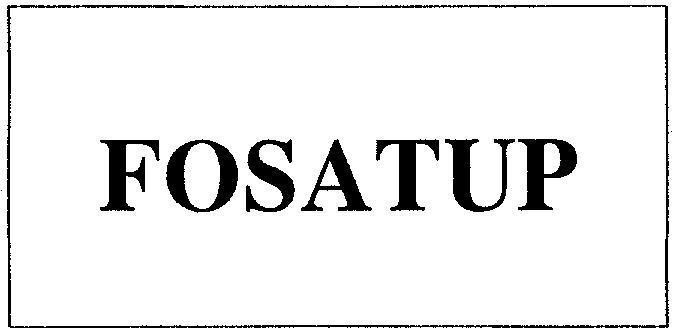 Mẫu nhãn hiệu FOSATUP
