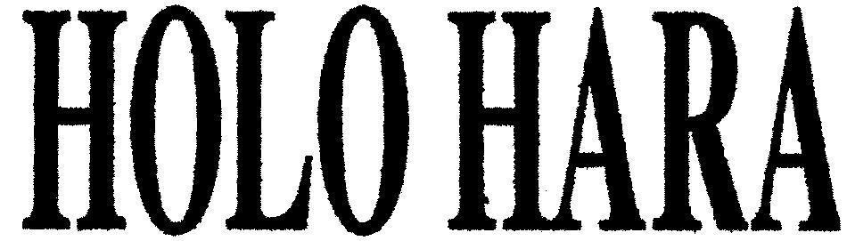 Mẫu nhãn hiệu HOLO HARA