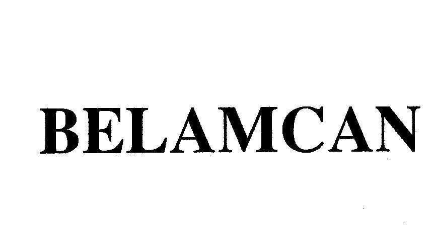 Mẫu nhãn hiệu BELAMCAN