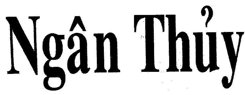 Mẫu nhãn hiệu NGÂN THUỷ