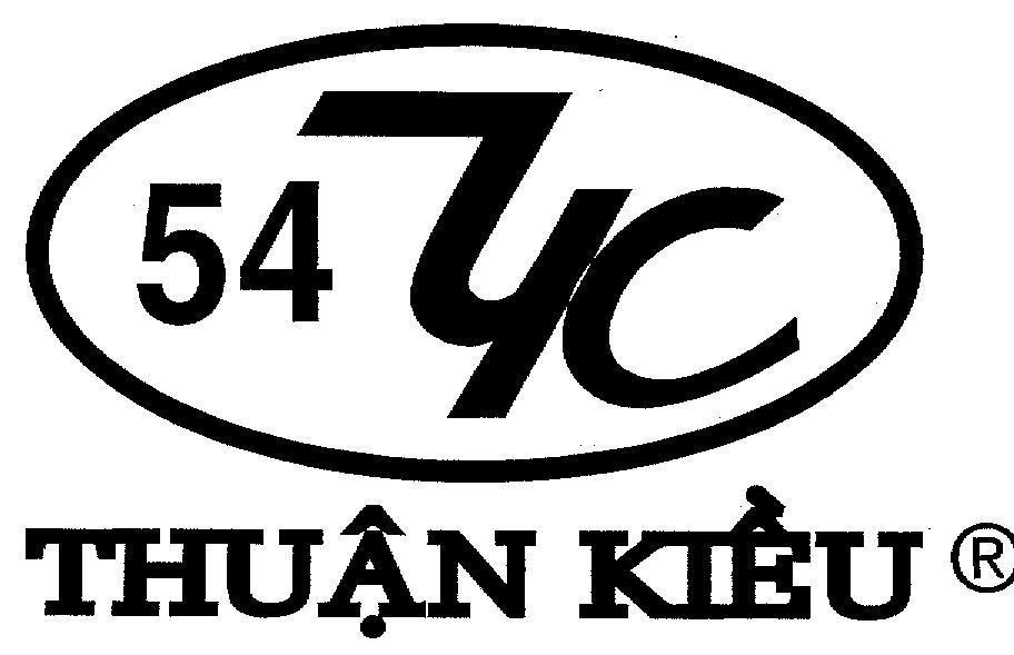 Mẫu nhãn hiệu THUậN KIềU 54 TK
