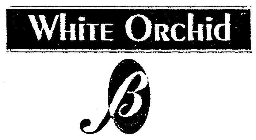 Mẫu nhãn hiệu WHITE ORCHID B