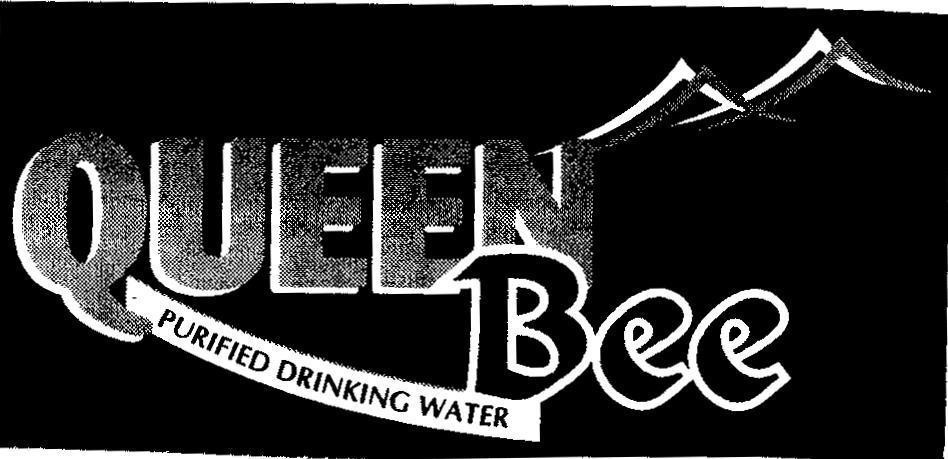 Mẫu nhãn hiệu QUEEN BEE PURIFIED DRINKING WATER