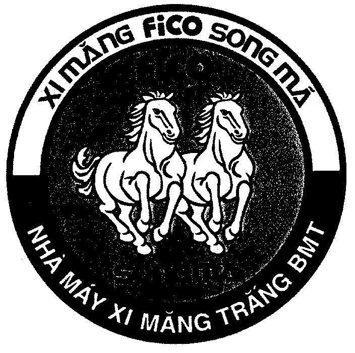 Mẫu nhãn hiệu Ficô Song Mã BMT Xi măng Nhà máy xi măng trắng