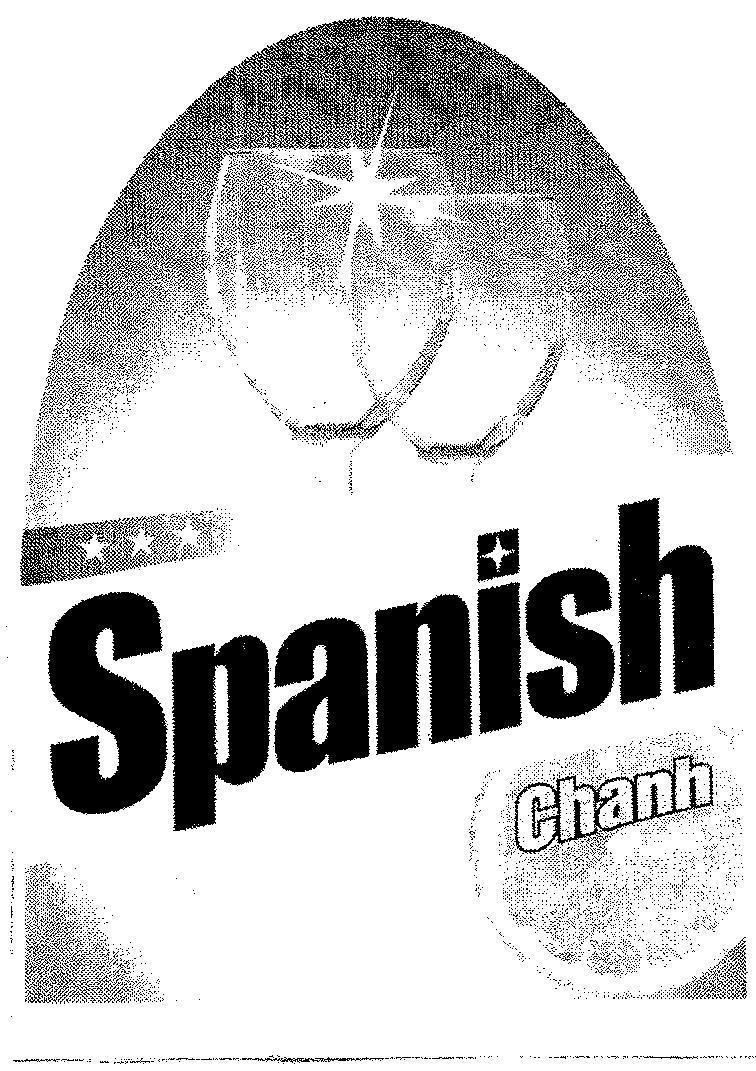 Mẫu nhãn hiệu SPANISH CHANH
