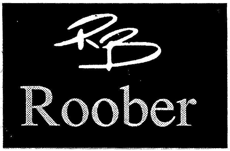 Mẫu nhãn hiệu RB ROOBER