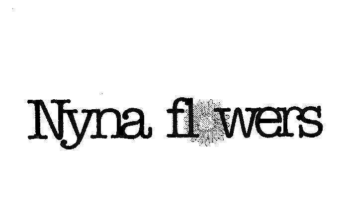 Mẫu nhãn hiệu NYNA FLOWERS