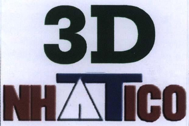 Mẫu nhãn hiệu NHATICO 3D