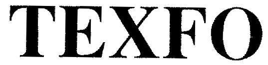 Mẫu nhãn hiệu TEXFO