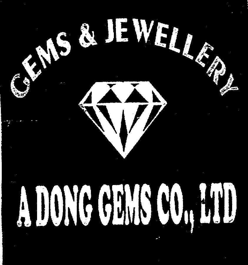 Mẫu nhãn hiệu A DONG GEMS CO.,LTD GEMS & JEWELLERY