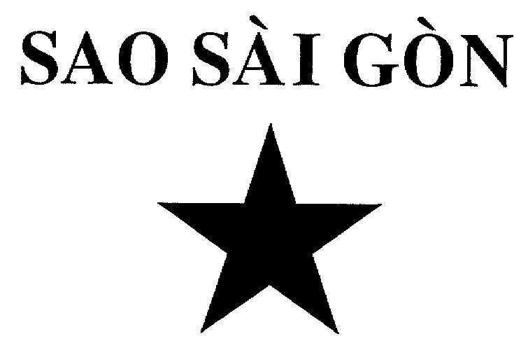 Mẫu nhãn hiệu Sao Sài Gòn