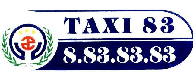 Mẫu nhãn hiệu TAXI 83 ĐP 8.83.83.83