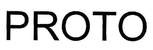 Mẫu nhãn hiệu PROTO