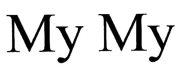 Mẫu nhãn hiệu MY MY