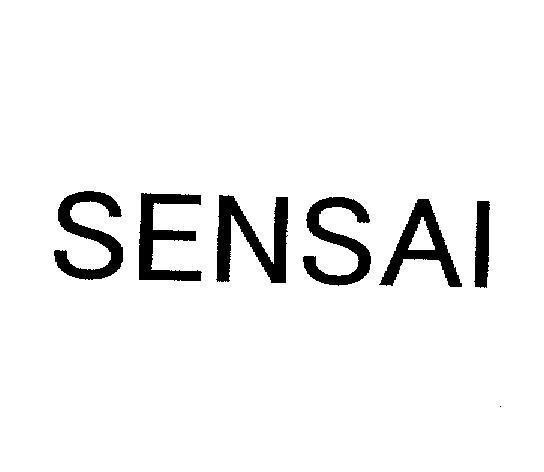 Mẫu nhãn hiệu SENSAI