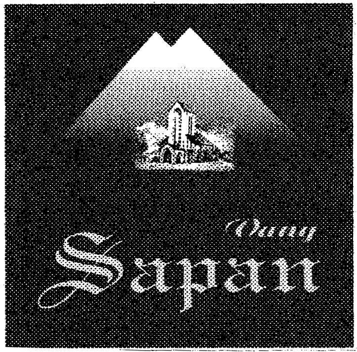 Mẫu nhãn hiệu VANG SAPAN