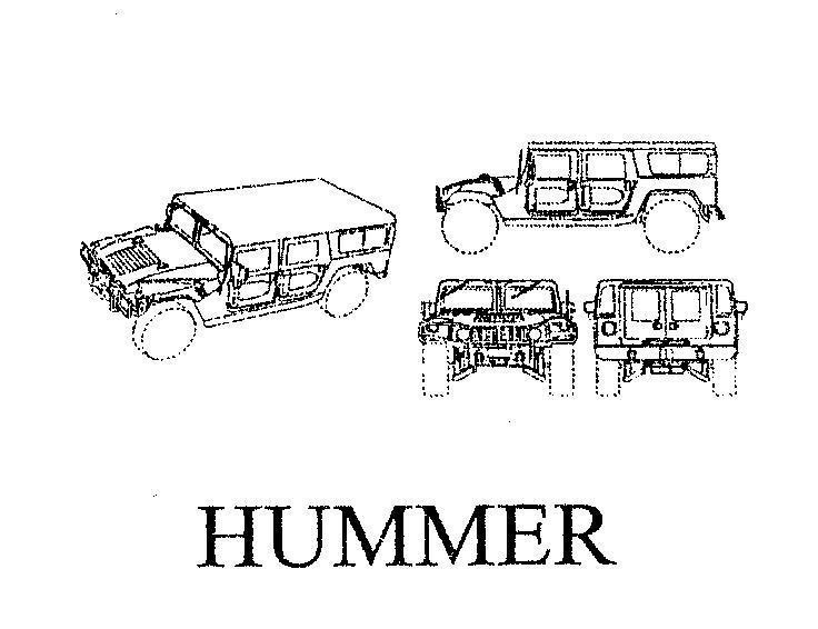 Mẫu nhãn hiệu HUMMER