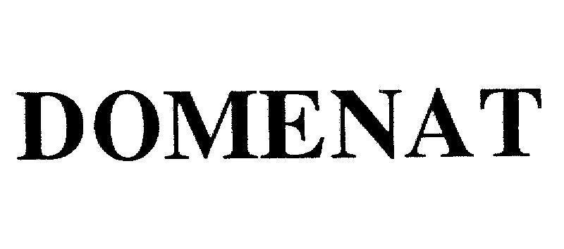 Mẫu nhãn hiệu DOMENAT