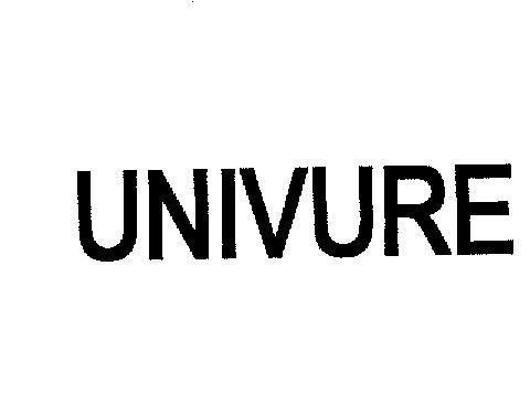 Mẫu nhãn hiệu UNIVURE