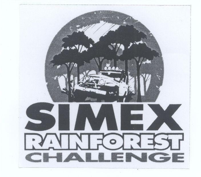 Mẫu nhãn hiệu SIMEX RAINFOREST CHALLENGE