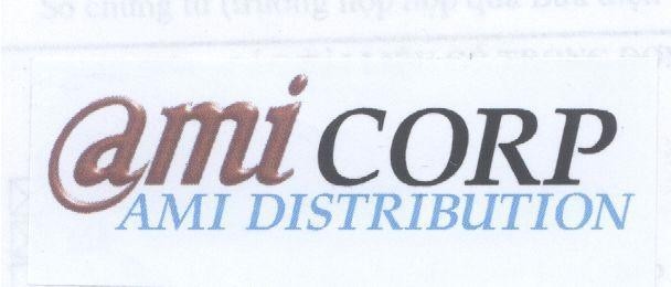 Mẫu nhãn hiệu @MI CORP AMI DISTRIBUTION