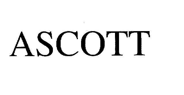 Mẫu nhãn hiệu ASCOTT