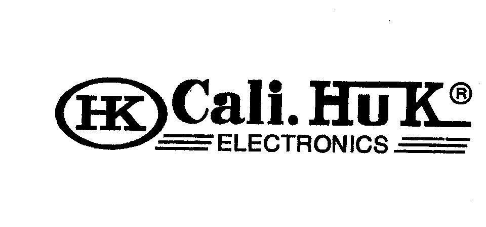 Mẫu nhãn hiệu HK CALI HUK ELECTRONICS