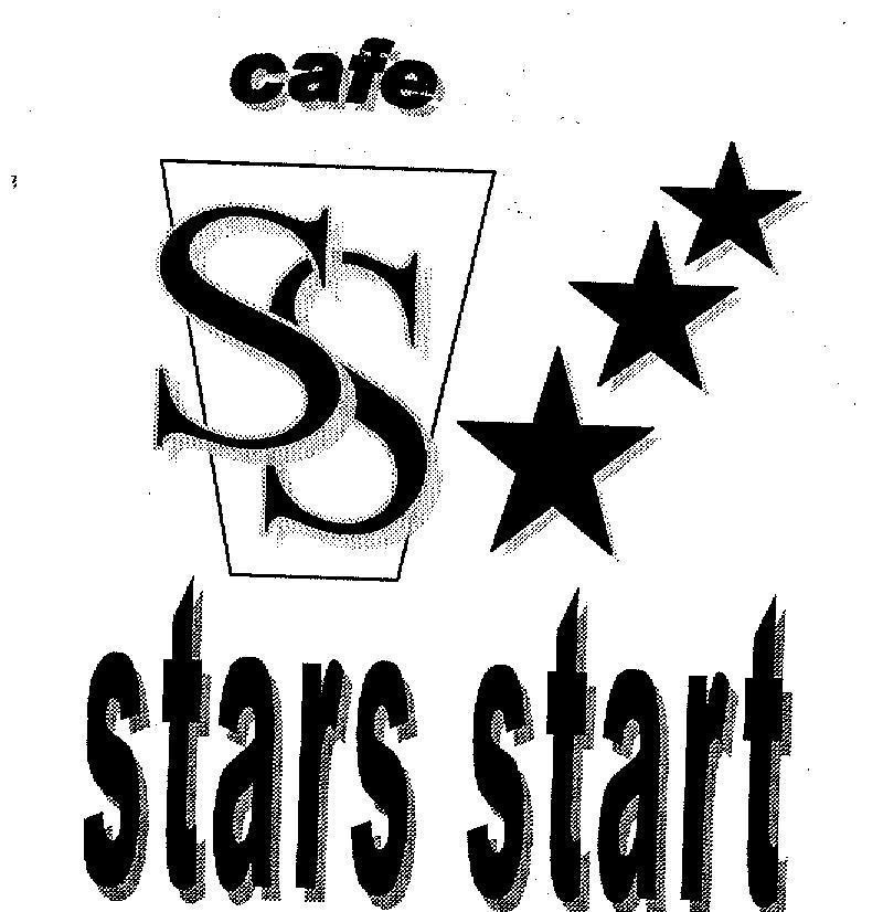 Mẫu nhãn hiệu CAFE SS STARS START