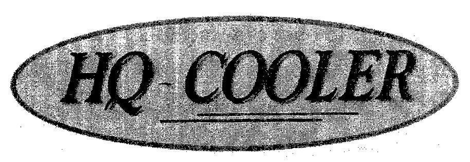 Mẫu nhãn hiệu HQ COOLER
