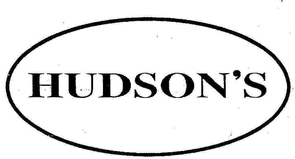 Mẫu nhãn hiệu HUDSONS