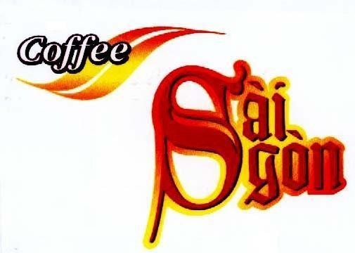 Mẫu nhãn hiệu COFFEE Sài Gòn