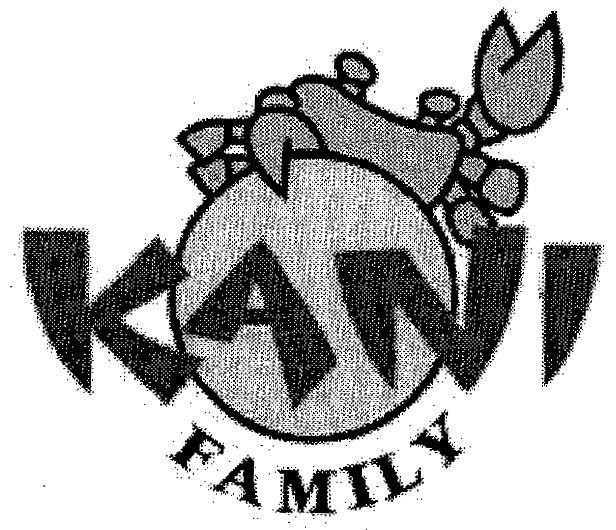 Mẫu nhãn hiệu KANI FAMILY