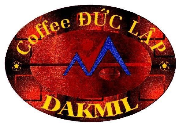 Mẫu nhãn hiệu COFFEE Đức Lập M DAKMIL