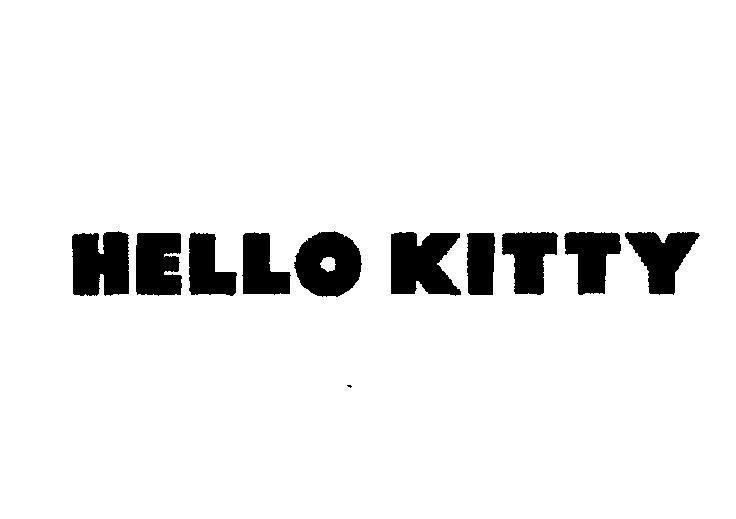 Mẫu nhãn hiệu HELLO KITTY