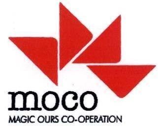 Mẫu nhãn hiệu MOCO MAGIC OURS CO-OPERATION