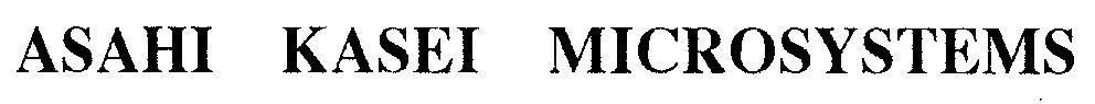 Mẫu nhãn hiệu ASAHI KASEI MICROSYSTEMS