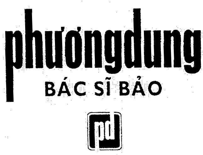 Mẫu nhãn hiệu PHUONG DUNG Bác Sĩ Bảo PD