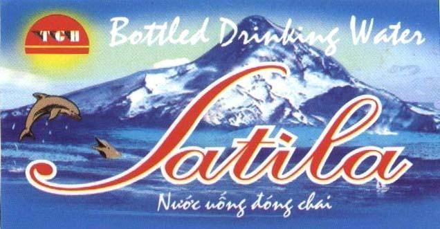 Mẫu nhãn hiệu T C H SATILA Nước uống đóng chai