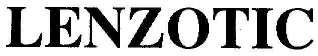Mẫu nhãn hiệu LENZOTIC