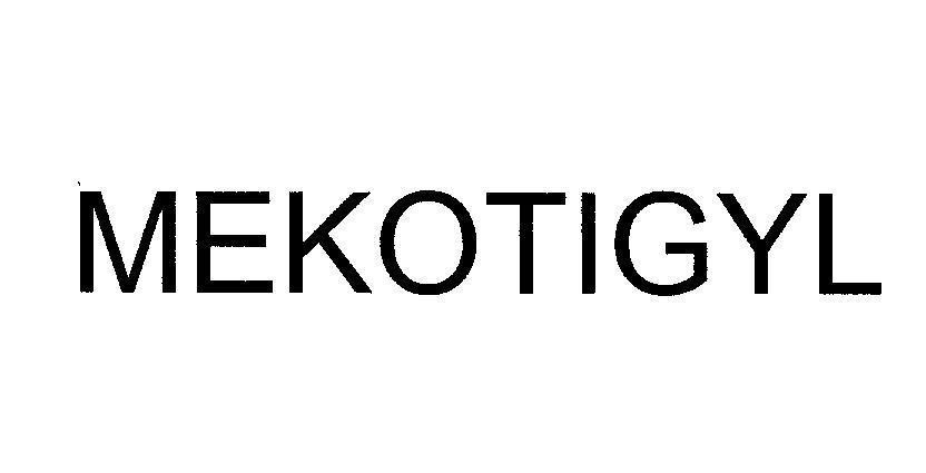 Mẫu nhãn hiệu MEKOTIGYL