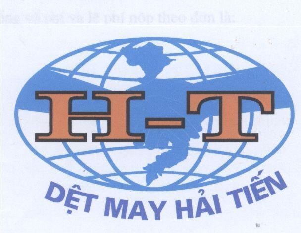 Mẫu nhãn hiệu H-T DệT MAY HảI TIếN