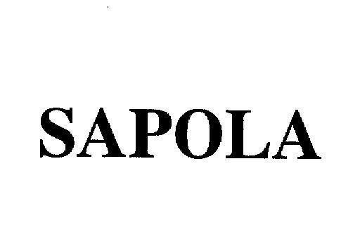 Mẫu nhãn hiệu SAPOLA