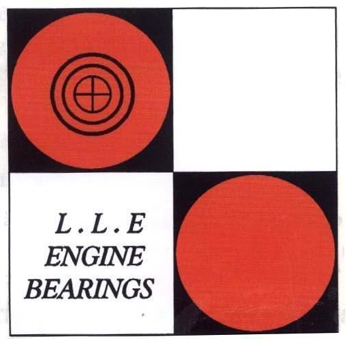 Mẫu nhãn hiệu L L E ENGINE BEARINGS