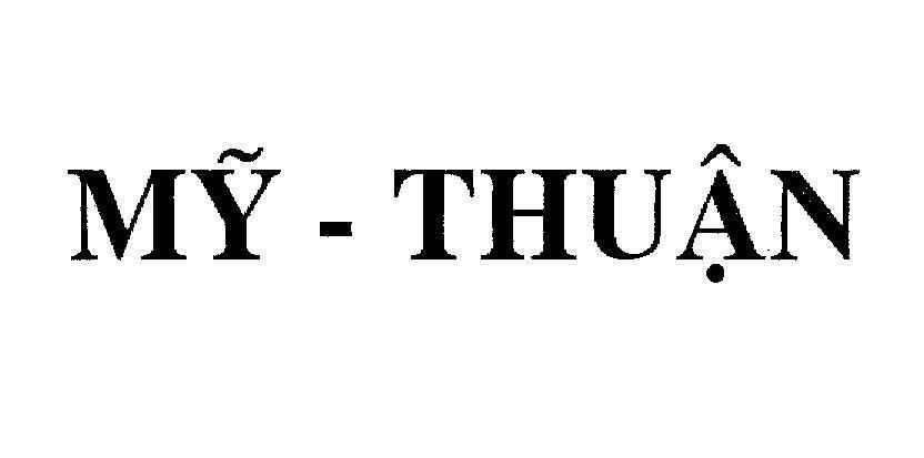 Mẫu nhãn hiệu Mỹ THUậN