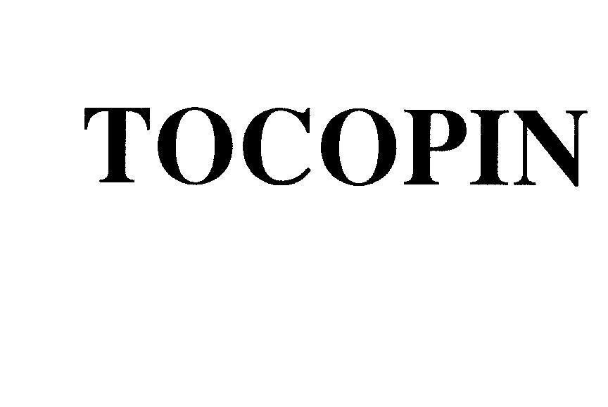 Mẫu nhãn hiệu TOCOPIN