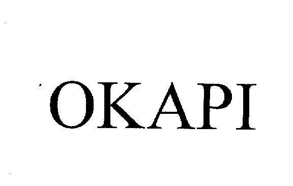 Mẫu nhãn hiệu OKAPI